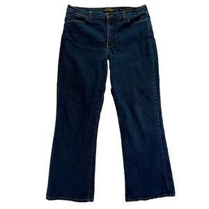 NYDJ Tummy Tuck Jeans‎ Womens 16P (34x29) Stretch Denim Cotton Blend Dark